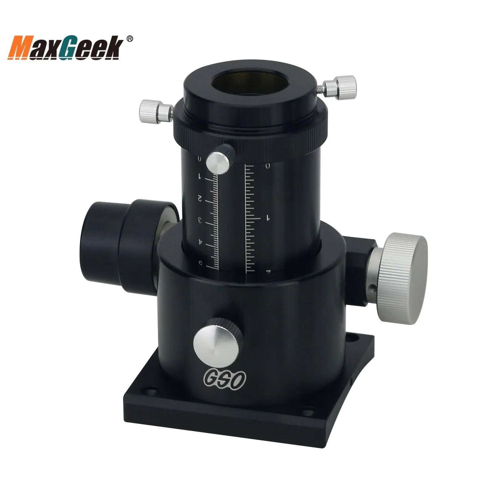 Maxgeek GSO 10:1 Precision Micro Crayford Style Focuser 2-inch Dual Speed Toothless Focuser for Newtonian Reflector