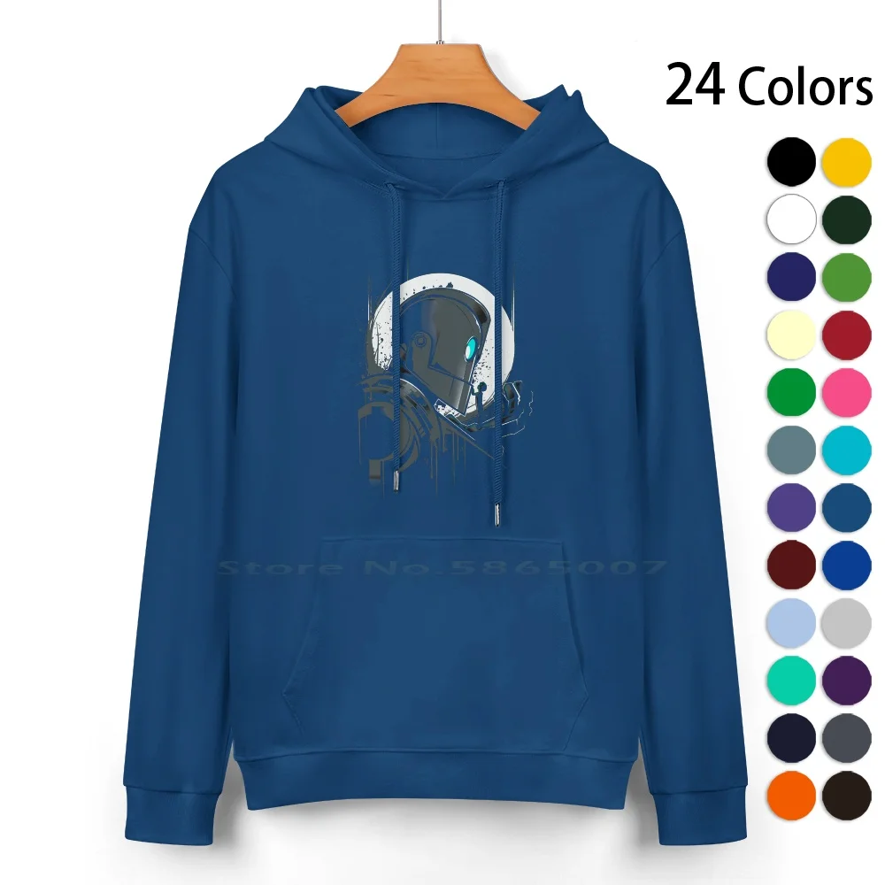 Respect Giant Pure Cotton Hoodie Sweater 24 Colors Respect Giant Iron Giant Home Living Iron Giant Kids Babies Iron Giant