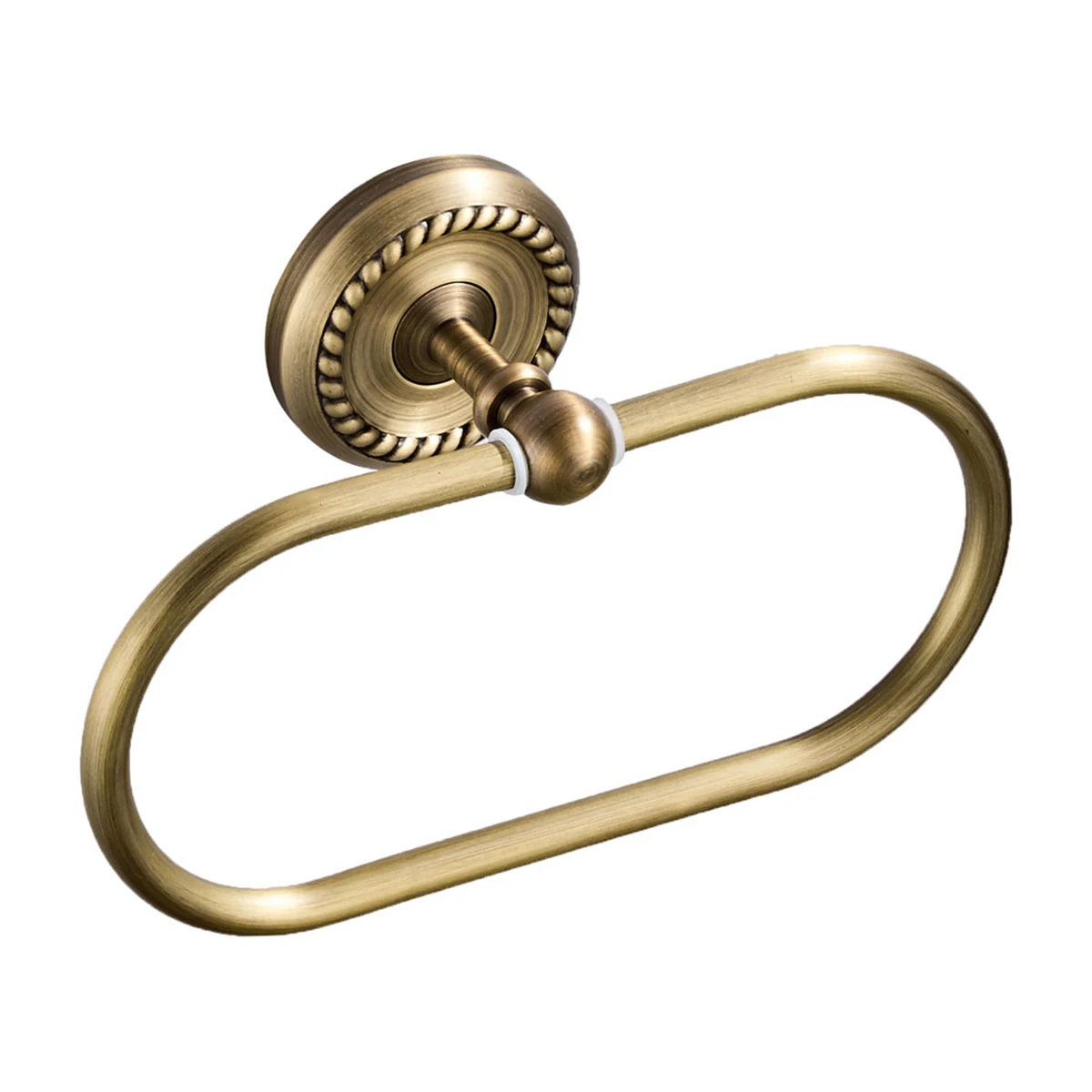 

Wall Mount Ring Bathroom Rack Paper Holder Durable Retro Towel Ring Copper Rust Proof Space Saving Modern Design