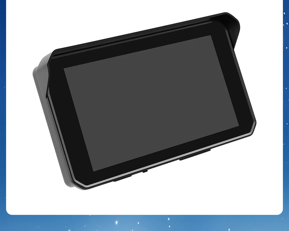 Jansite Dual Bluetooth Motorrad Carplay Bildschirm Navigation GPS Display IP67 Wasserdichte Unterstützung Helm Intercom Moto Zubehör – Detail 18