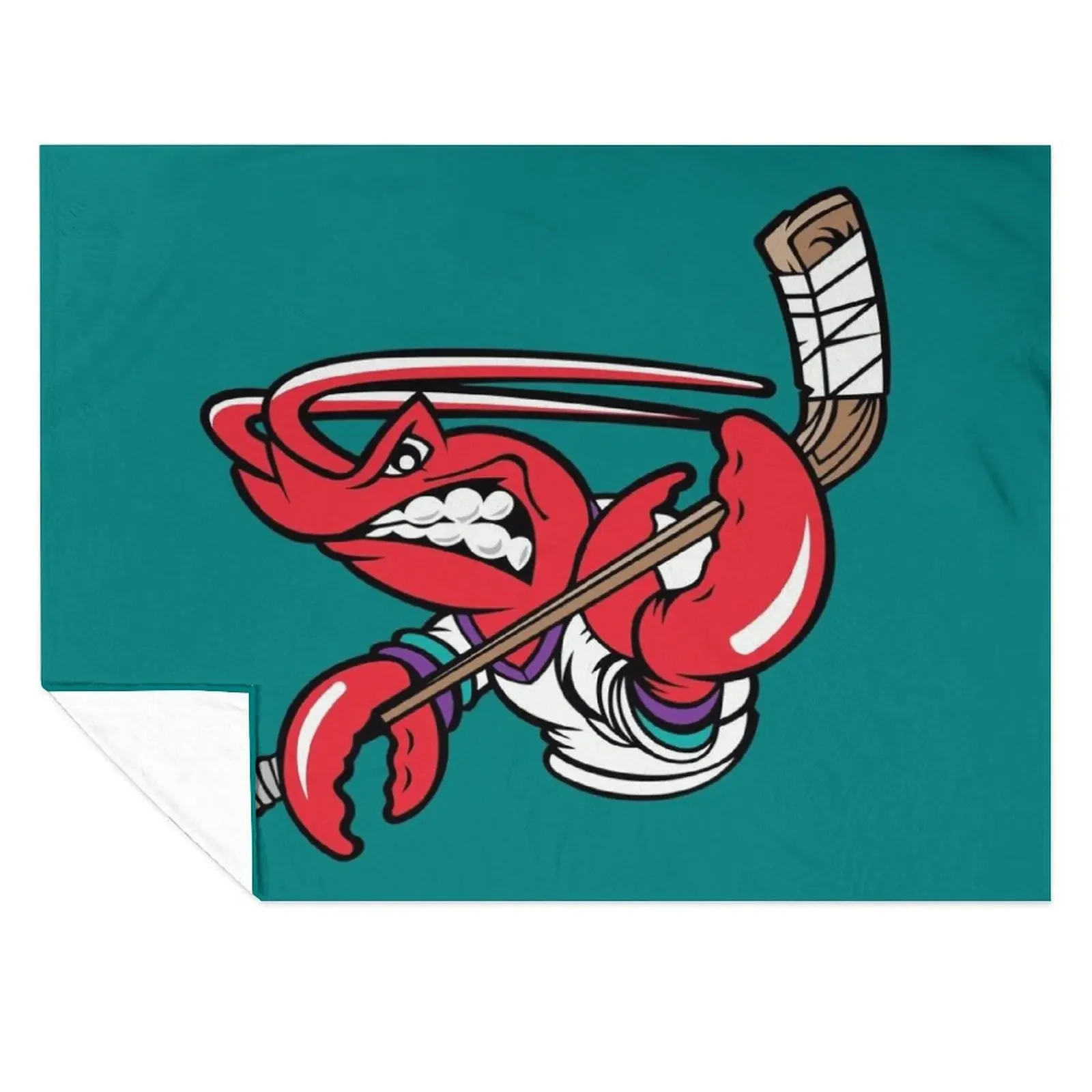 

Bossier Shreveport Mudbugs Throw Blanket Luxury Flannel Sofas Summer Blankets