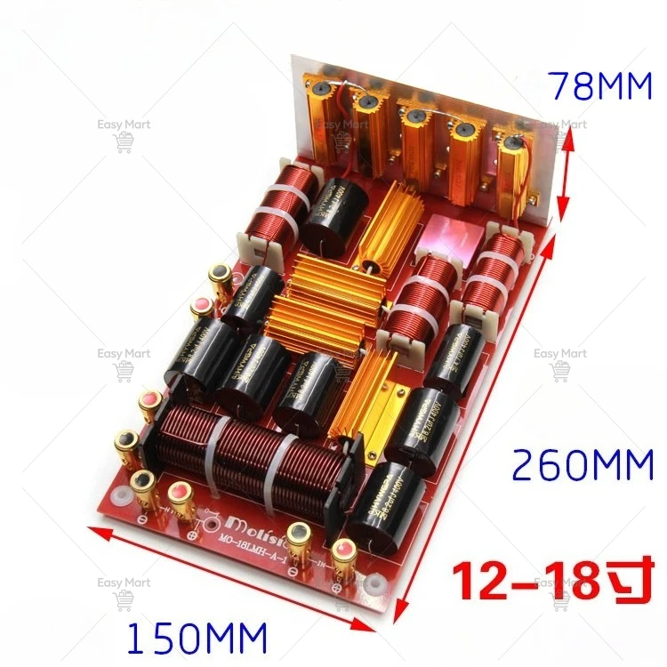 High power frequency divider professional low medium and high three-way crossover stage speakers speaker line array three-way