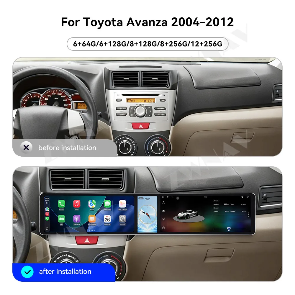 Android 15 Dual 12.3