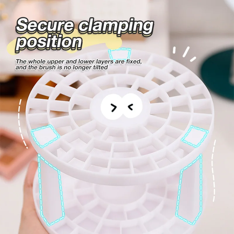 حامل حامل ألوان مائية محمول ، 49 فرشاة طلاء ثقوب ، لوازم حامل للطلاب ، منظم مكتب ، دعم فرش اللوحة