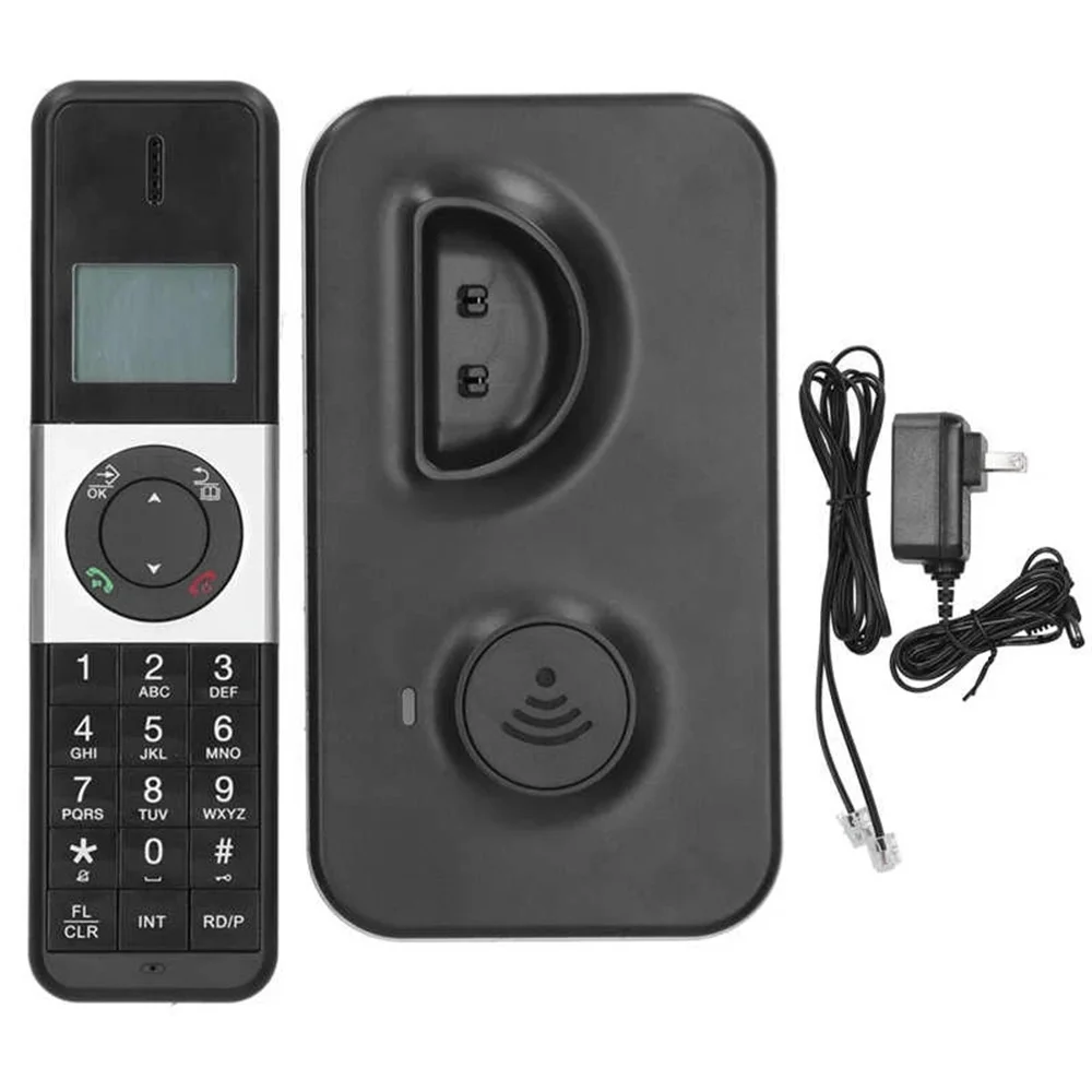 Digital Cordless Telephone LCD Caller ID Display Wireless Home Phones Hand-Held Free Intercom Hands-Free Calling for Home Office