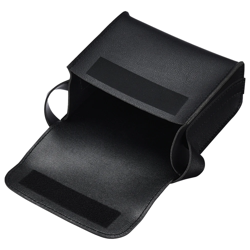 ​Black PVC Storage Bag for WILLEN Wireless Stereo Wireless Audio Organizer Bag