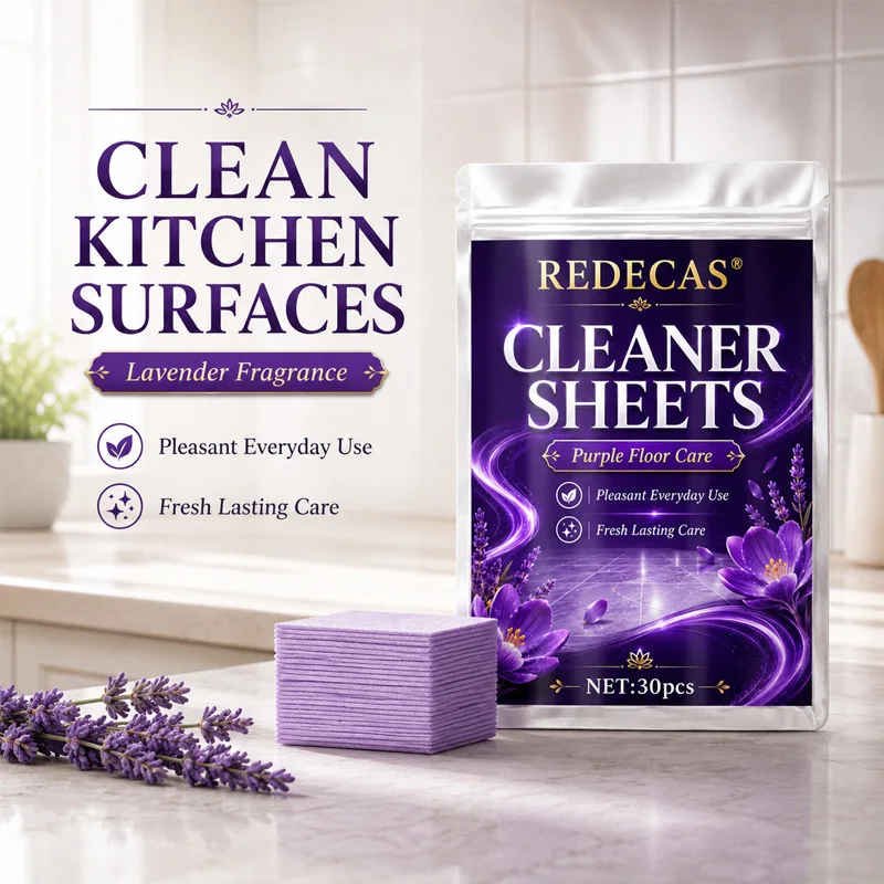 Lavender‑Scent Multi‑Purpose Cleaning Tablets, Fast‑Dissolving for Kitchen, Tables, Tiles, Fix Water Stains, Dullness & Odors