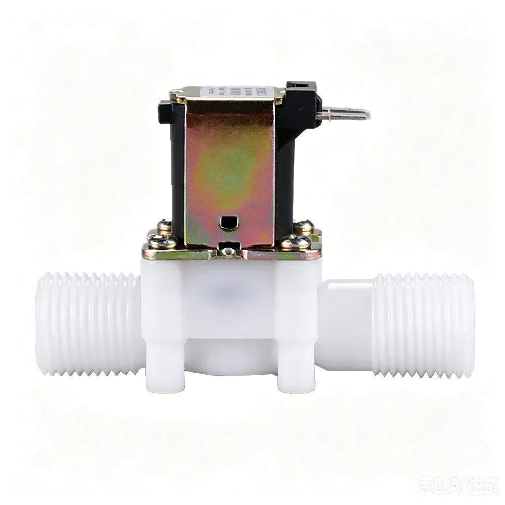 DC12/24V Normally Closed Electromagnetic Valve for Water Purifiers,Dispensers&Irrigation Systems,Pipe Fitting Connected Valve