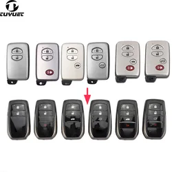 Modified Smart Remote Key Shell for Toyota Camry Prado Land Cruiser  (Board 5290)  With Emergency Key Blade