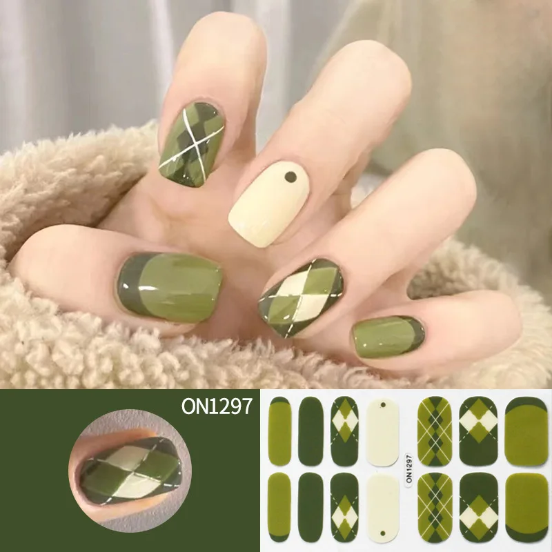 22Pcs White French Press on Fake Nails Full Cover Artificial Wearable Nail Beauty Tips Naked French White False Nails Art