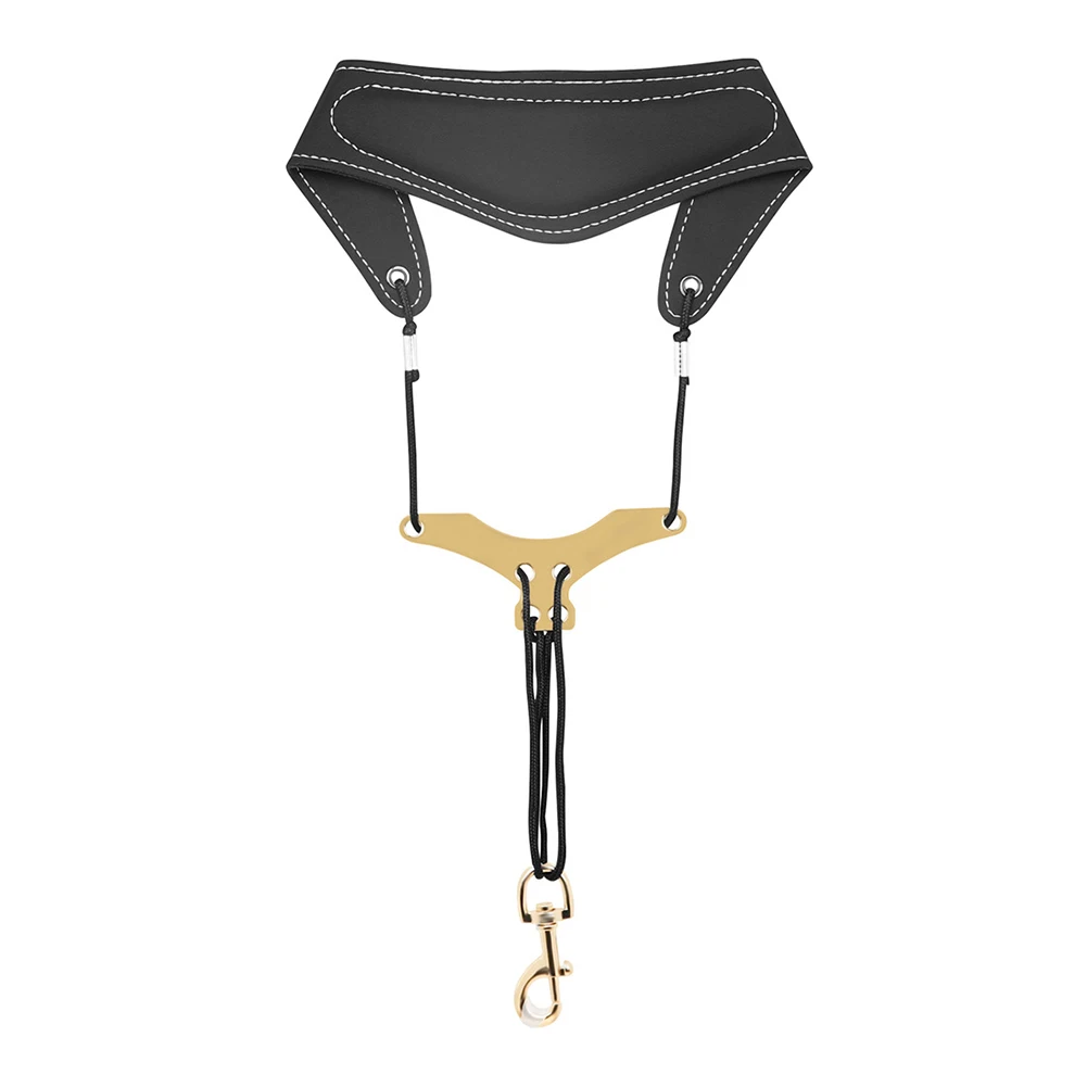 Breathable Saxophone Strap Adjustable Saxophone Strap Performances Reduces Neck Pressure Secure Fit Versatile Design