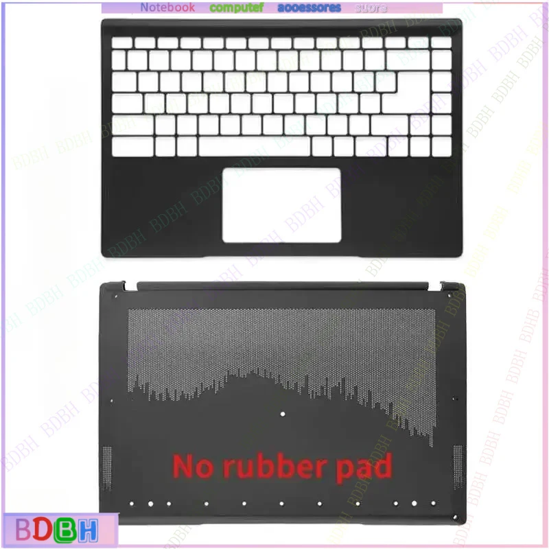 zq New Palmrest Bottom For Modern 14 M14 MS-14D1 14D2 14DK MS-M14 Laptop Upper Top Case Lower Cover Keyboard Bezel Black