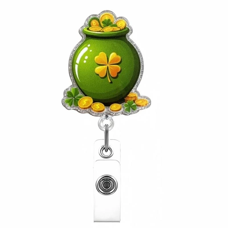 

Retractable Badge Reels Holder for Nurse Doctor Student Teacher Office Worker