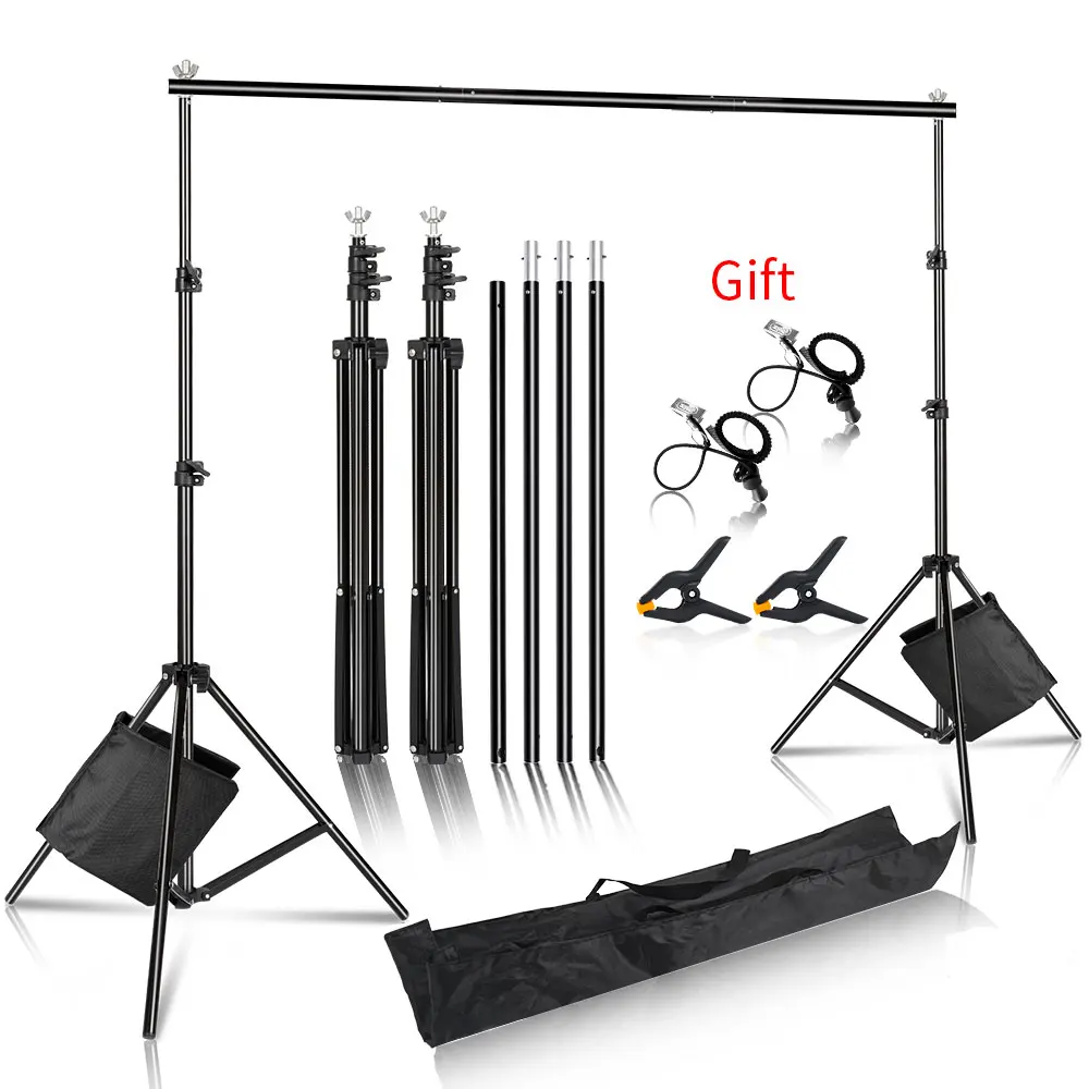 Background Stand Photography Photo Studio Backdrops Chromakey Support System Frame Carry Bag Light Kit Chroma Video