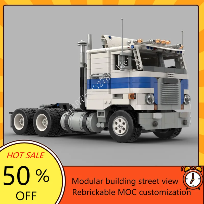 

1265 шт. MOC городской транспорт MACK круиз-лайнер на заказ головоломка DIY креативная образовательная сборка игрушка в подарок