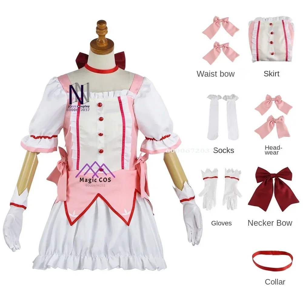 Anime Madoka Puella Magi Madokaa Magicaa Cosplay Costume Homura Sayaka Kyoko Mami Hot Sale Halloween Party Essential Photo-Ready