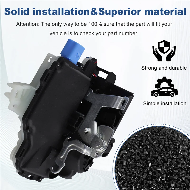 

Door Lock Actuator Forvw POLO SKODA Door Lock Actuator Mechanism Door Lock Latch Actuator 3B1837016BC Front Right-ABQF