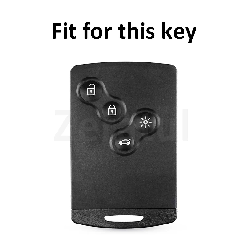 4 Buttons TPU Car Key Case Cover For Renault Duster Captur Clio Logan Megane 1 2 3 Koleos Scenic Nema Fluence Zoe Accessories