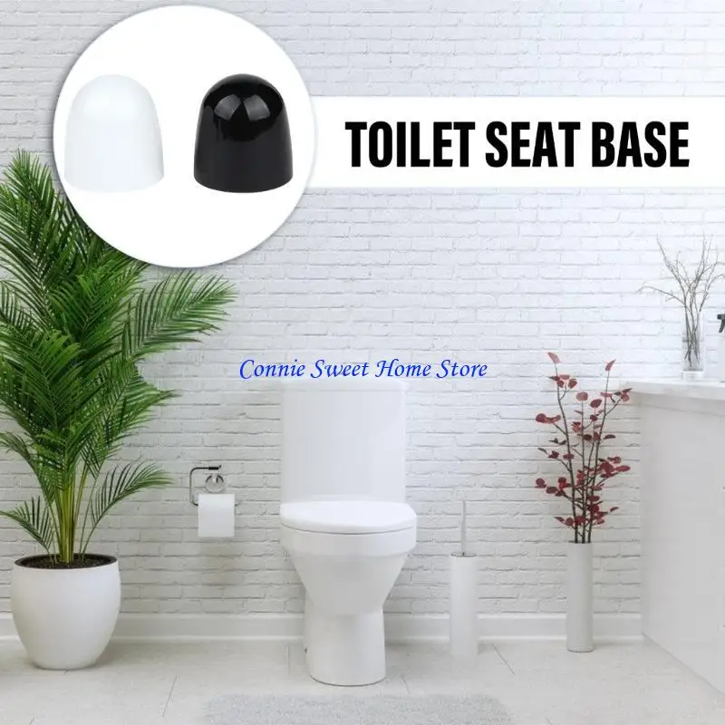LXAF 8Pcs Universals Plastic Toilet Bolt Covers Toilet Anchors Screw Caps Decoration