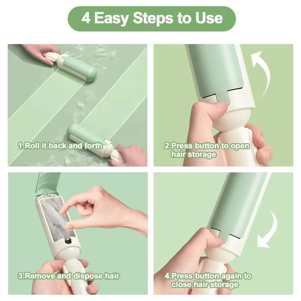 جديد مكشطة شعر الحيوانات الأليفة القط الشعر الكلب منظف الشعر أريكة السجاد إزالة الشعر قطعة أثرية القط الأسطوانة لزجة جهاز الشعر الأحمر