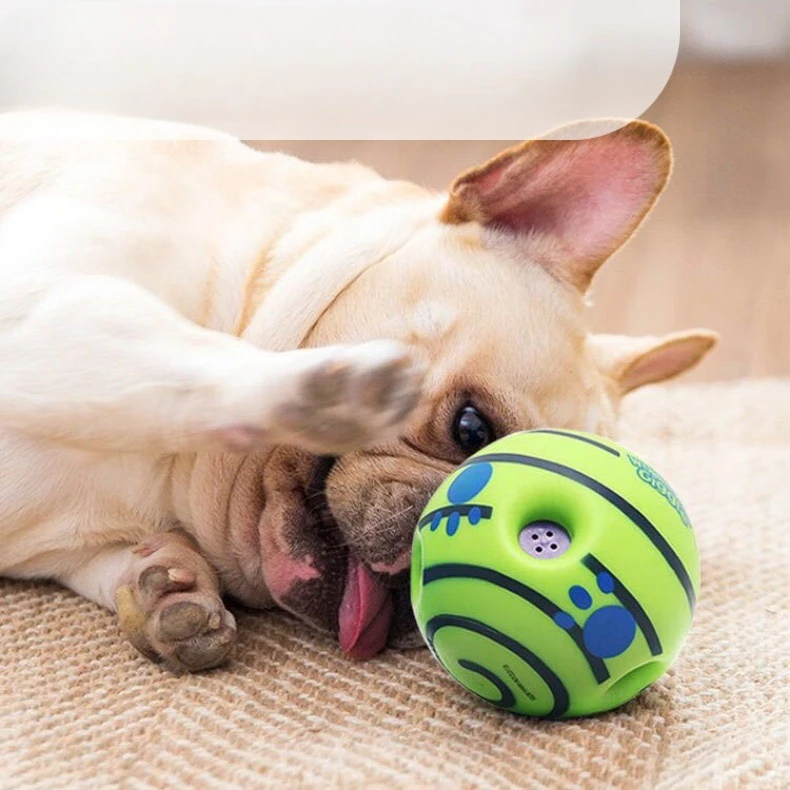 Juguetes interactivos para mascotas, pelota masticable para perros pequeños, medianos y grandes