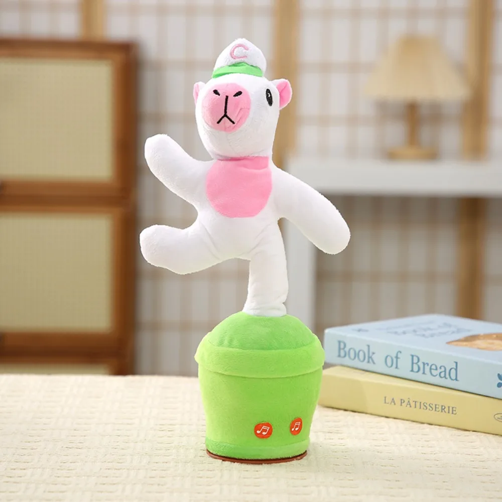 

Capybala Electronic Shake Dancing Toy Dolphin Learning To Speak Dancing Repeat Talking Plush Toys Creative Electronic