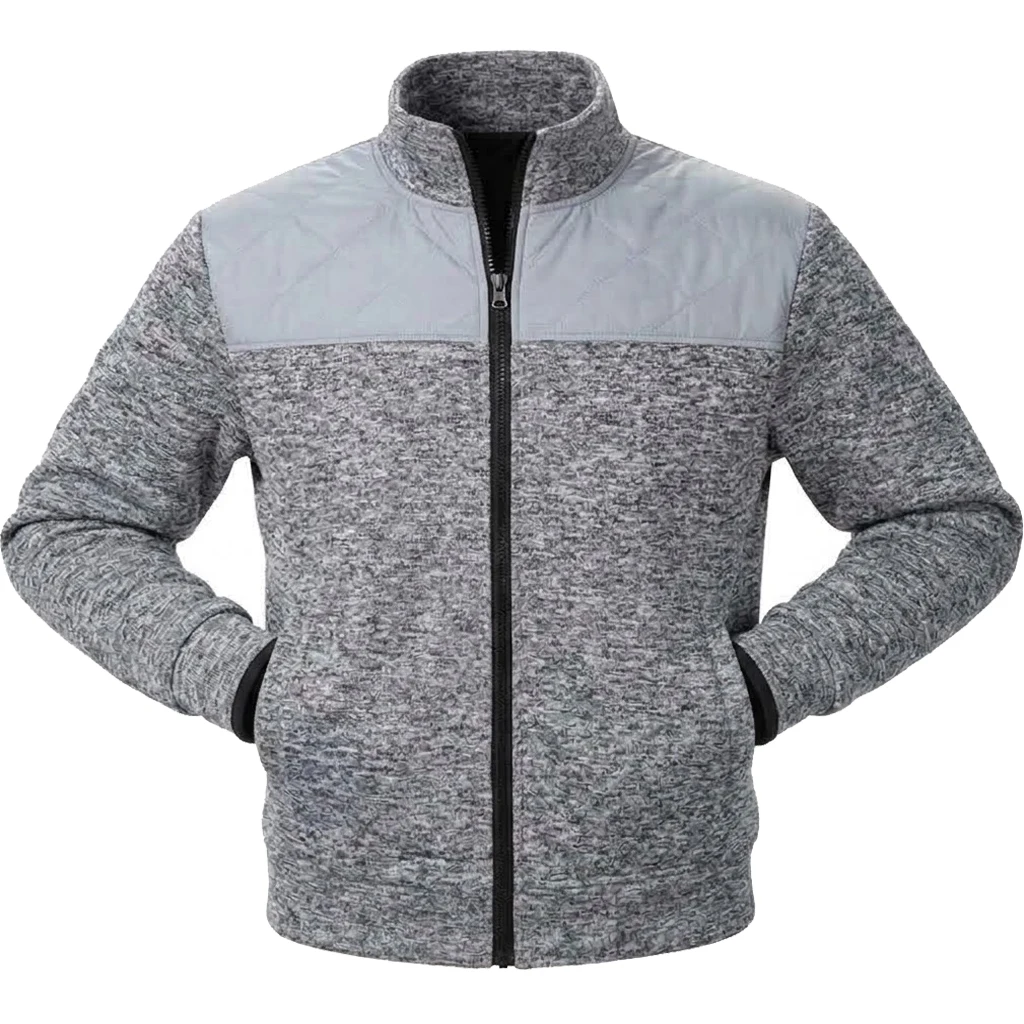 Herbstliche Herren-Fleecejacke, lässiger Stil, durchgehender Reißverschluss, Stehkragen, Sweatshirt, warme Winter-Thermo-Cardigan-Jacke, Oberbekleidung mit Taschen, Oberteile. – Detail 7