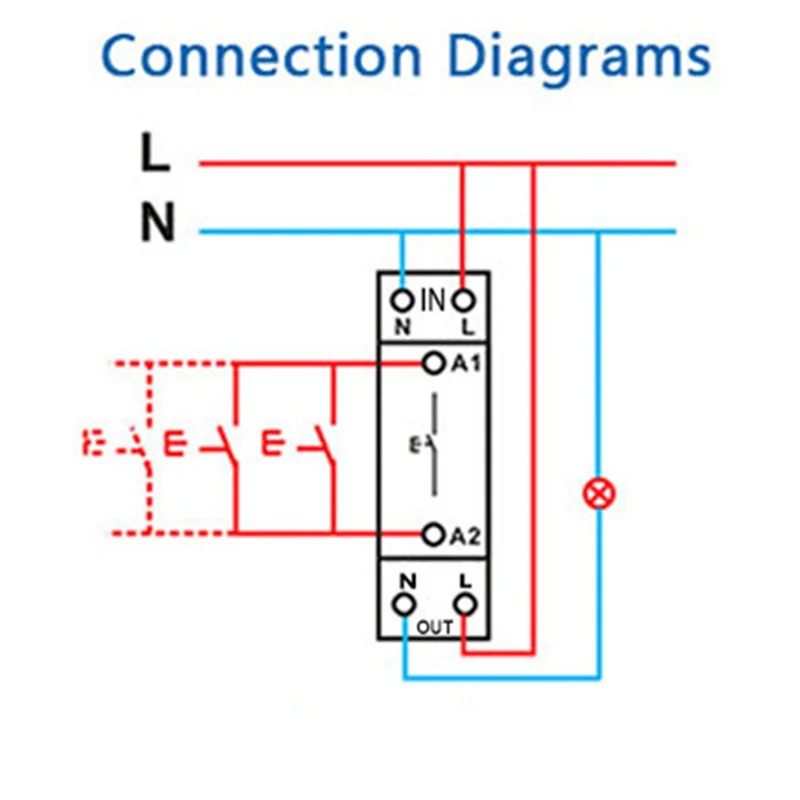 

Tuya Smart Life ZigBee Circuit Breaker Din Rail 1P Single Pole Dry Contact Timer Relay App Remote Control Smart Timer