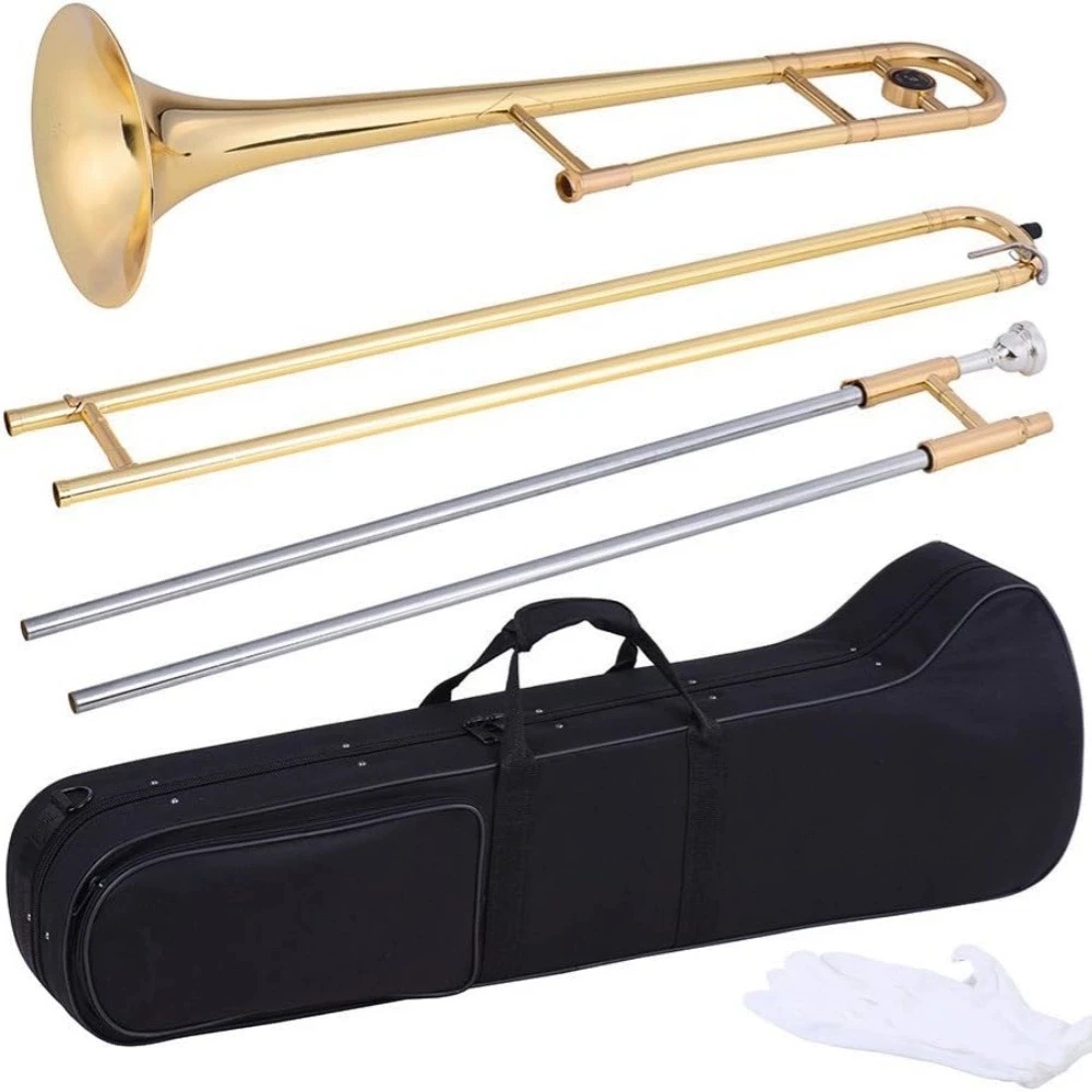 Brass instruments Alto trombone musical instrument for beginners in E flat minor B-flat tuning Flat brass tenor trombone