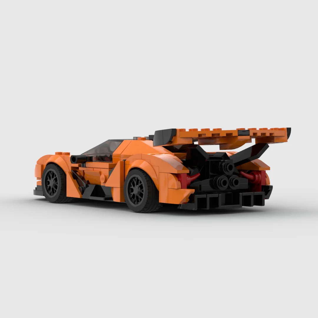 MOC-78010 299pcs Apollo IE /EVO racing sports car Vehicle Speed Champion Racer Building Blocks Brick Creative Garage Toys