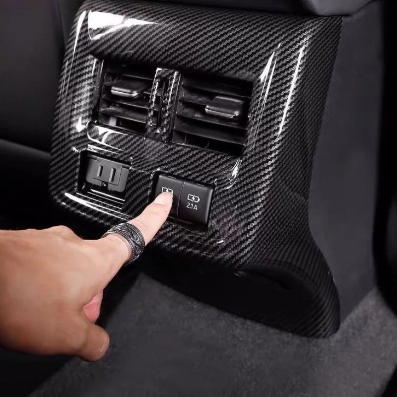 

For Toyota Avalon XX50 2019 2020 2021 2022 Cover Trim Back Tail Rear Upside Air Conditioning Outlet Vent Armrest Molding