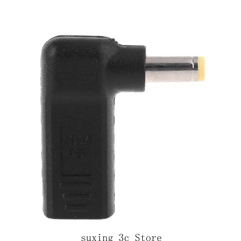 

E8BE for DC Power Adapter USB Type C Female to 5.5x2.5mm Male Plug Connector Converter fit for for for