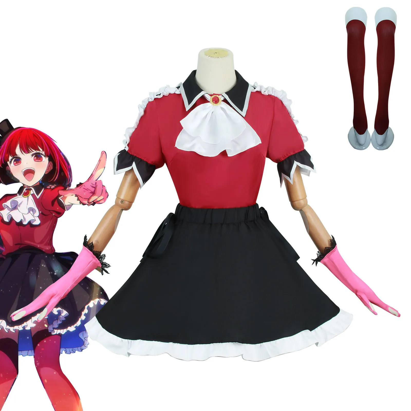 My recommended child's cosplay costume is starry, wild, beautiful, and has a Magana MEM cosplay girl