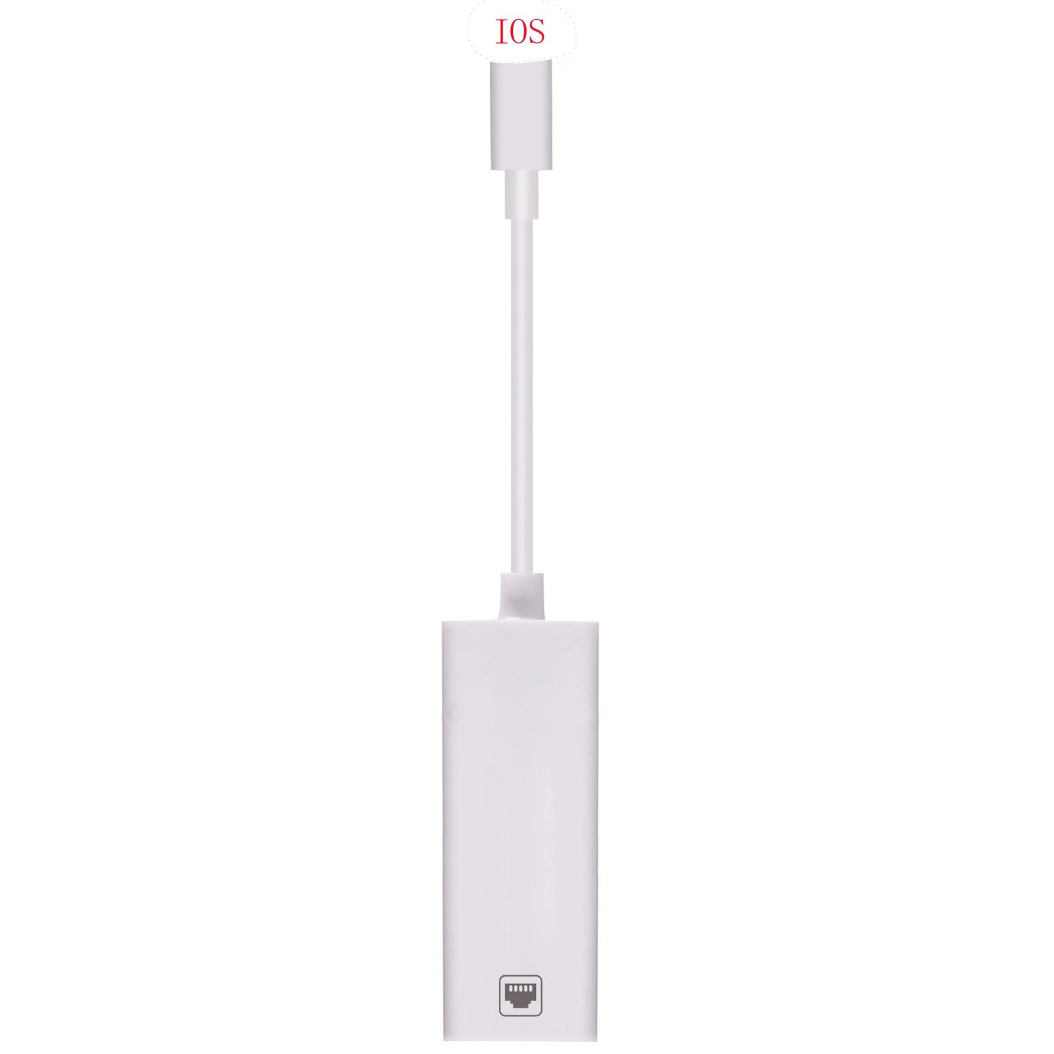 100Mbps Network Cable Adapter For Lightning to RJ45 Ethernet LAN Wired Travel Compact For iPhone for iPad Series