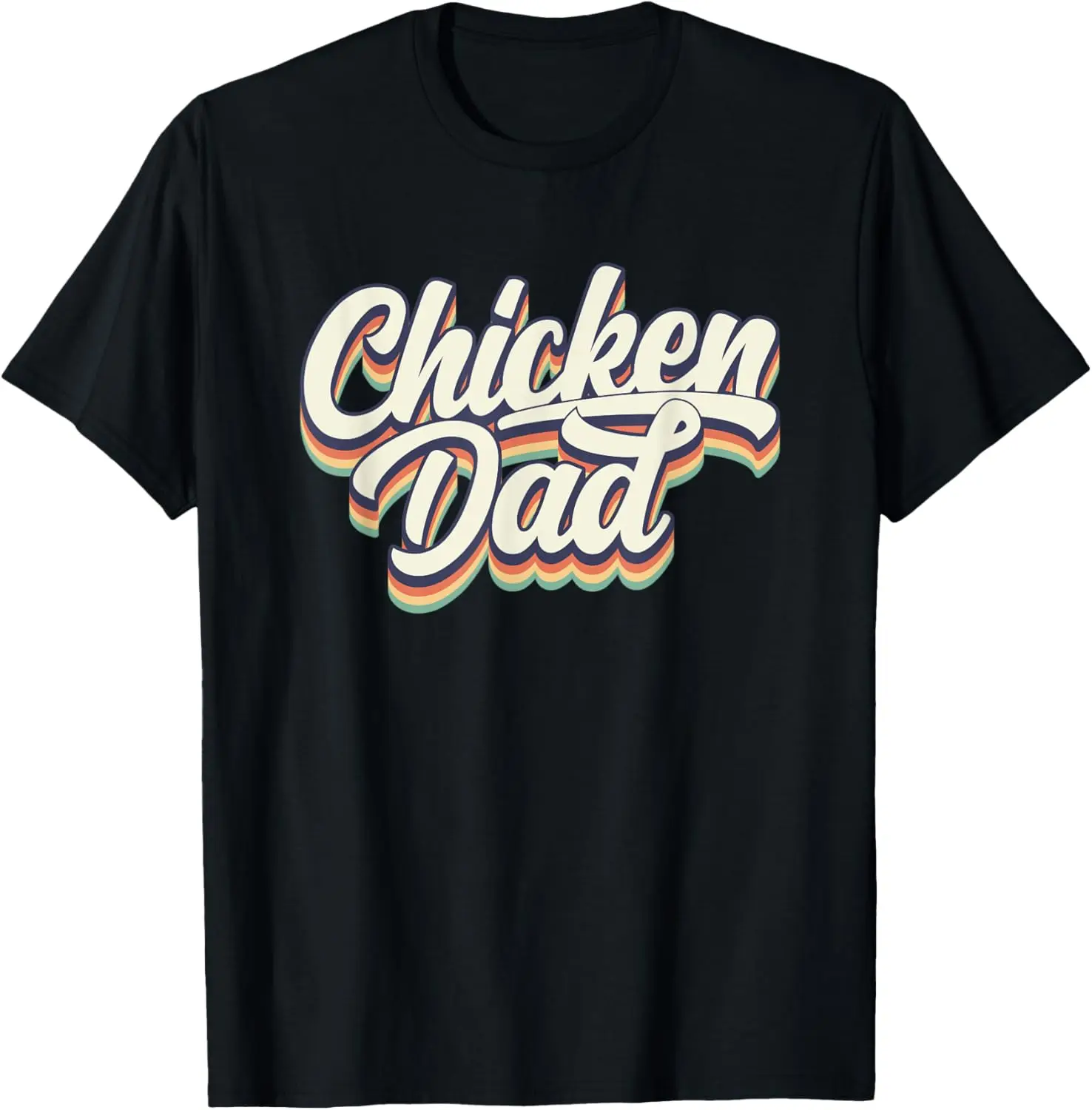 

Мужская футболка Chicken Daddy Farm Funny Farmer - футболка Chicken Dad