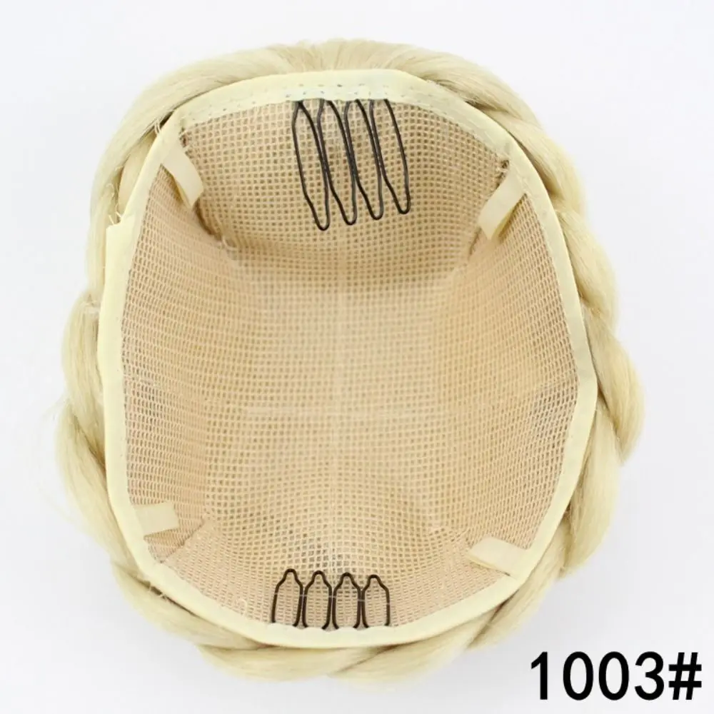 

Аксессуары для волос, женские синтетические прямые волосы для наращивания, искусственный пучок, плетеный шиньон, шиньон для волос ханьфу, шиньон для невесты