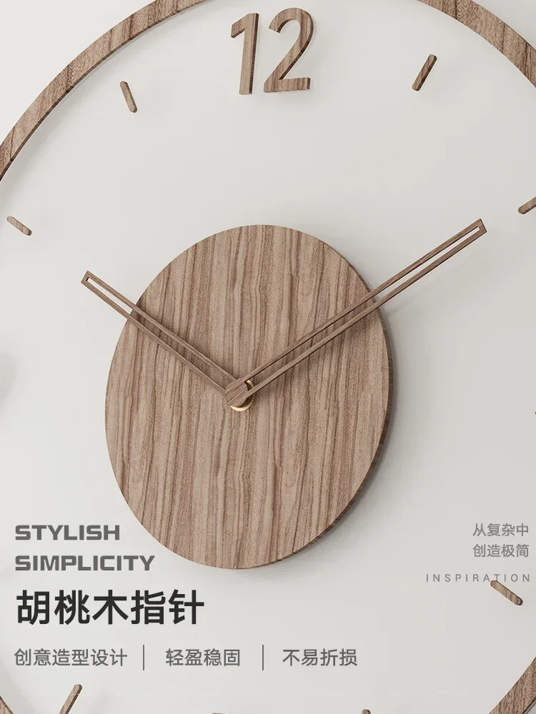 

Clock wall clock living room 2023 new decoration fashion mute creative wall wall watch quartz home