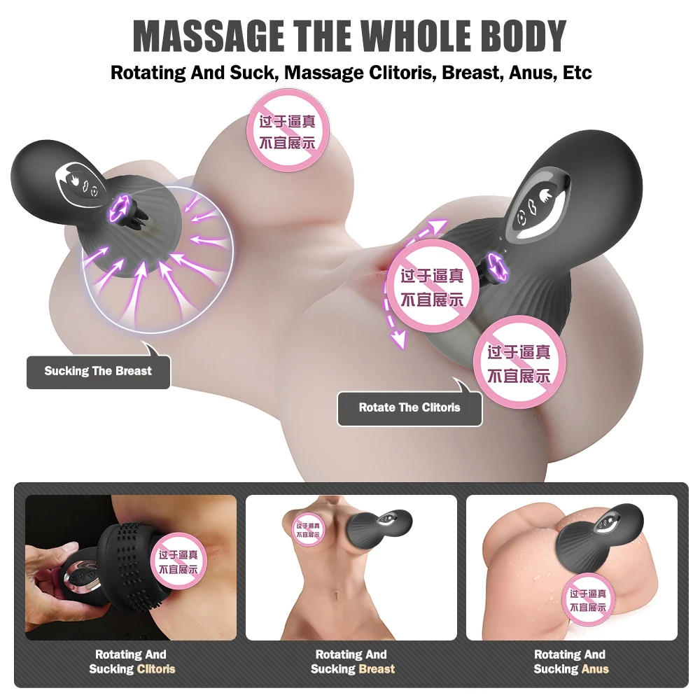 

Charging Rotation Sucking Breast Massager Female Boobs Enlargement Device