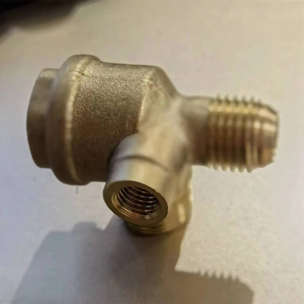 3-портовый обратный клапан воздушного компрессора, латунная наружная резьба, разъем 90 градусов для воздушного компрессора, обустройство дома 16 мм, 14 мм, 7 мм