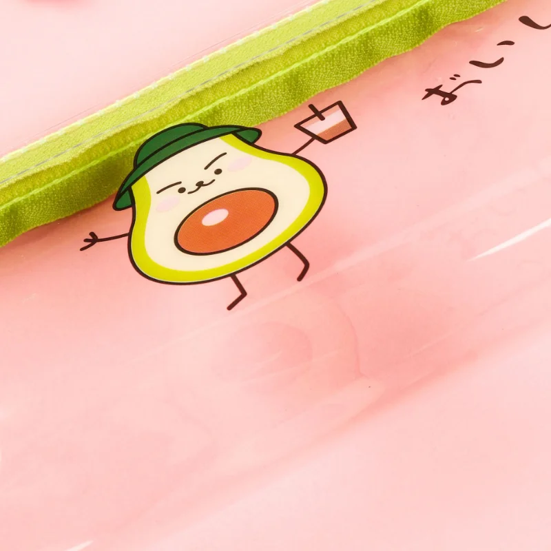 1 Pcs Pencil Case Avocado School Pencil Box Pencil Case Pencil Bag School Supplies Stationery Pencil Pouch Kawaii Stationery