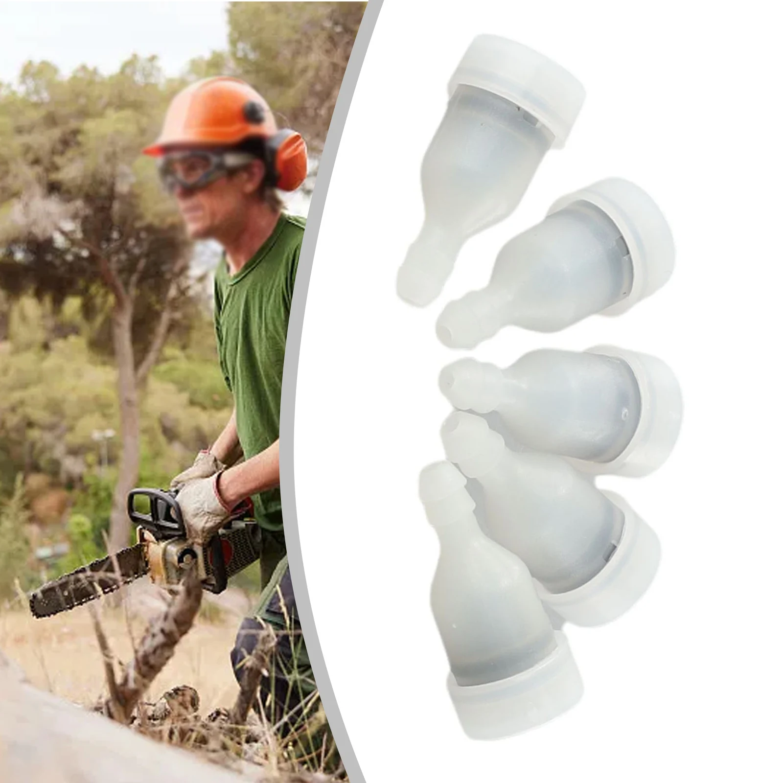 5pcs Fuel Tank Breather Vent Air Check Valve Replaces For Chainsaw Brush Cutter Garden Lawn Mower Accessories
