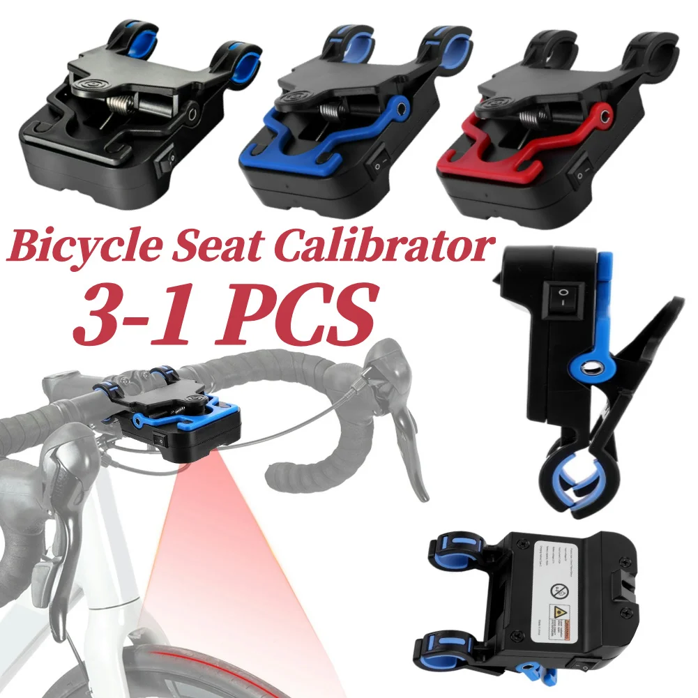 

Bike Seat Laser Calibrator Bike Tool Bicycle Handlebar Aligner Seat Center Adjuster Measurement Tool Aligning Indicator Tool