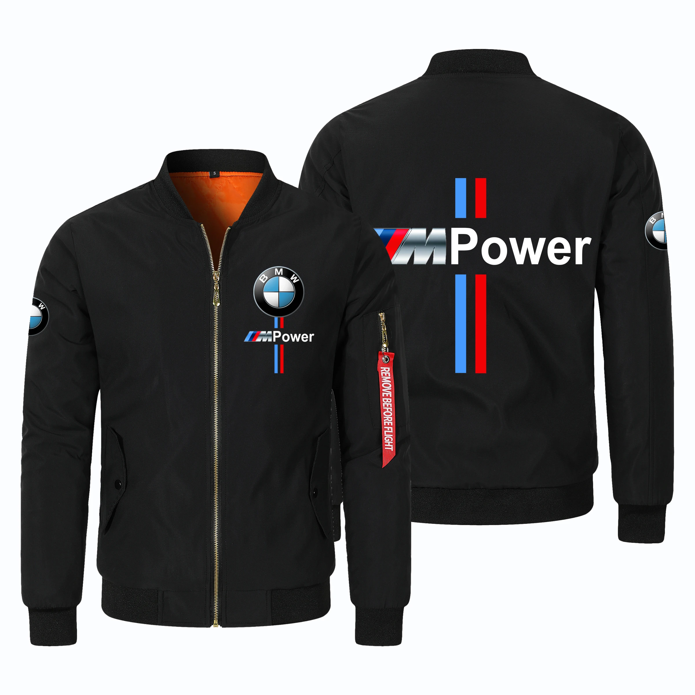 

New Autumn And Winter Men's Cotton Jacket, Thickened BMW Jacket, Cold Resistant Outdoor Jacket, Men's BMW Logo Jacket