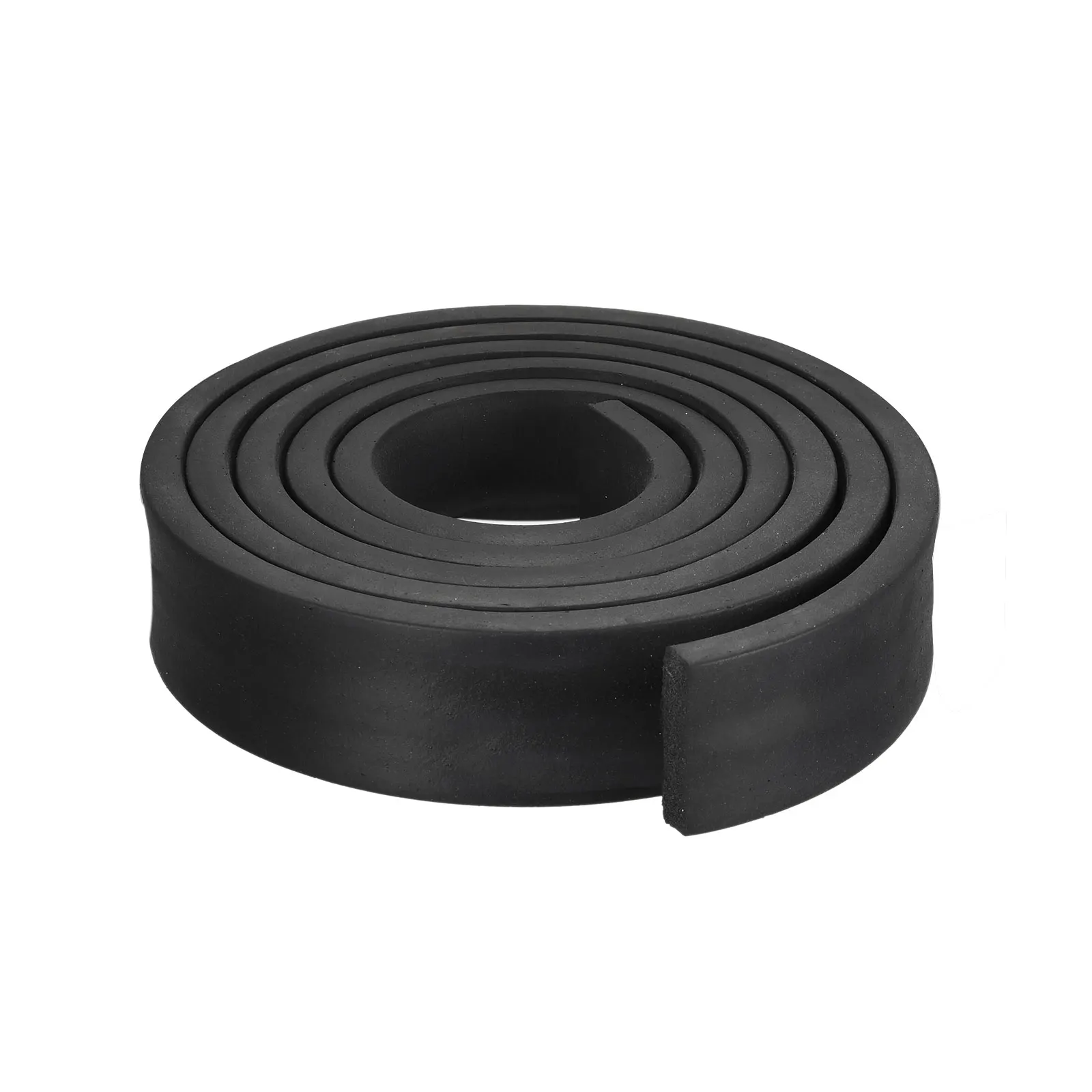 

1/2/3/4M Black EPDM Rubber Foam Sealing Strip DIY Gasket Sealing Padding Reduce Vibration Mat For Cabinet Door Seal Chair Legs