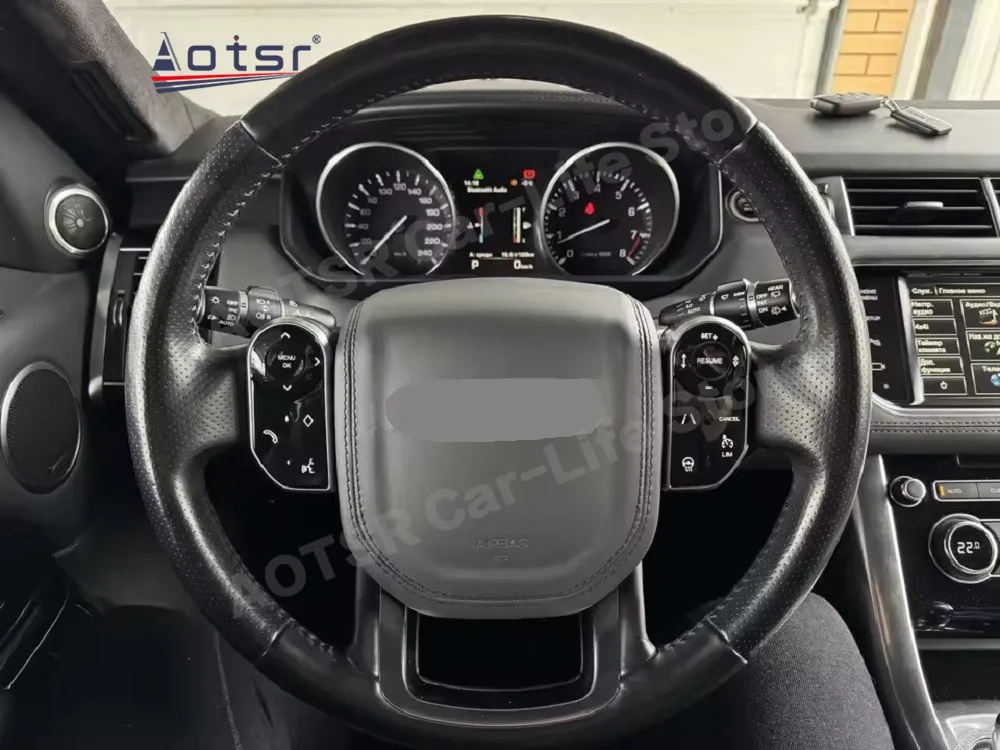 Car Steering Wheel Control Buttons For Range Rover Vogue L405 / Sport L494 / Disovery 5 Repalcement Touch Buttons Control Keys