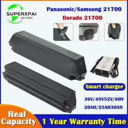 48v Dorado 21700 eBike Battery 36v 60v  25Ah 20Ah 30Ah Samsung 1500W 1000W 750W 250W NCM Bike Reention Bicycle Battery Pack