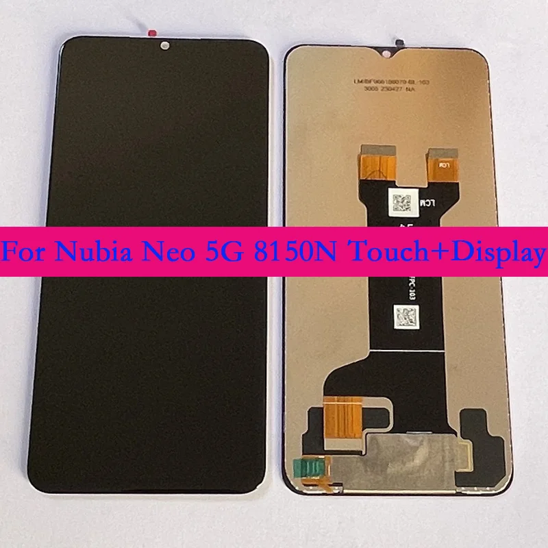 Original for ZTE Nubia Neo 5G 8150N touch screen and LCD display combo assembly 6.6 inch touch panel screen