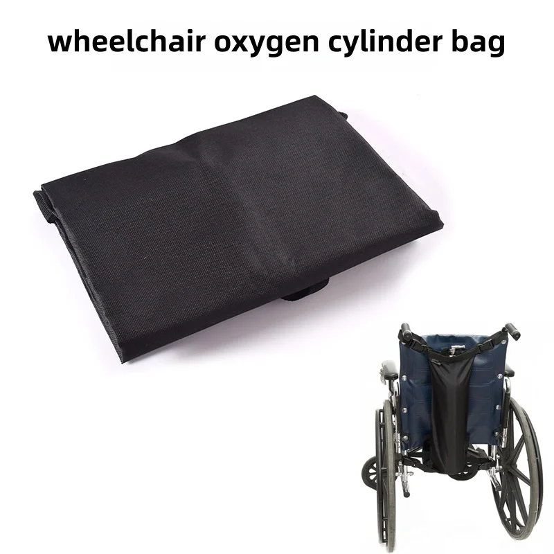 Wheelchair Oxygen Bottle Hanging Bag Backpack Style Wheelchair Storage Bag for Medical Equipment