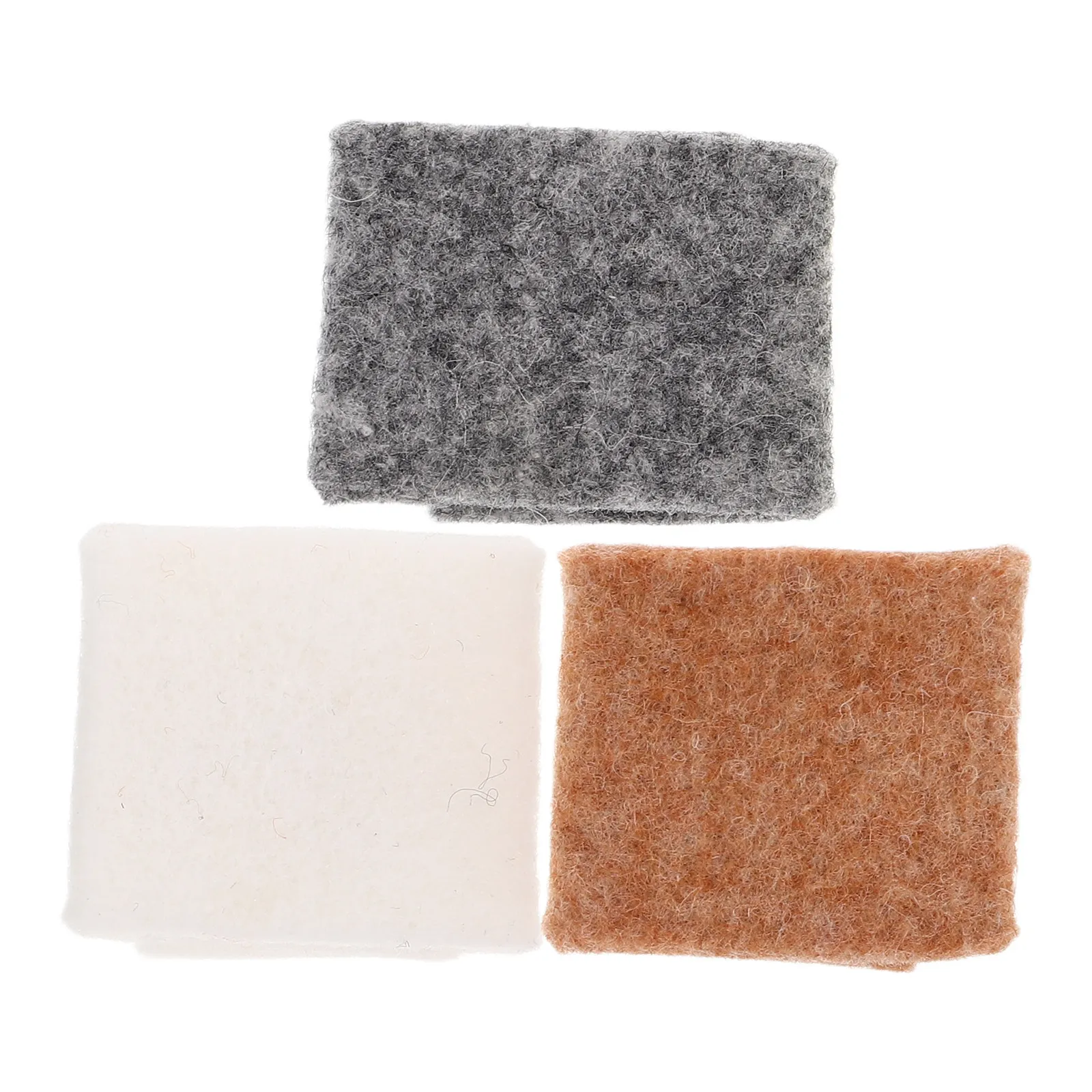 

3Pcs Wool Felt Erhu Tone Pads Noise Reduction Dampeners for Traditional Chinese Instrument Sound Clarity Easy Installation