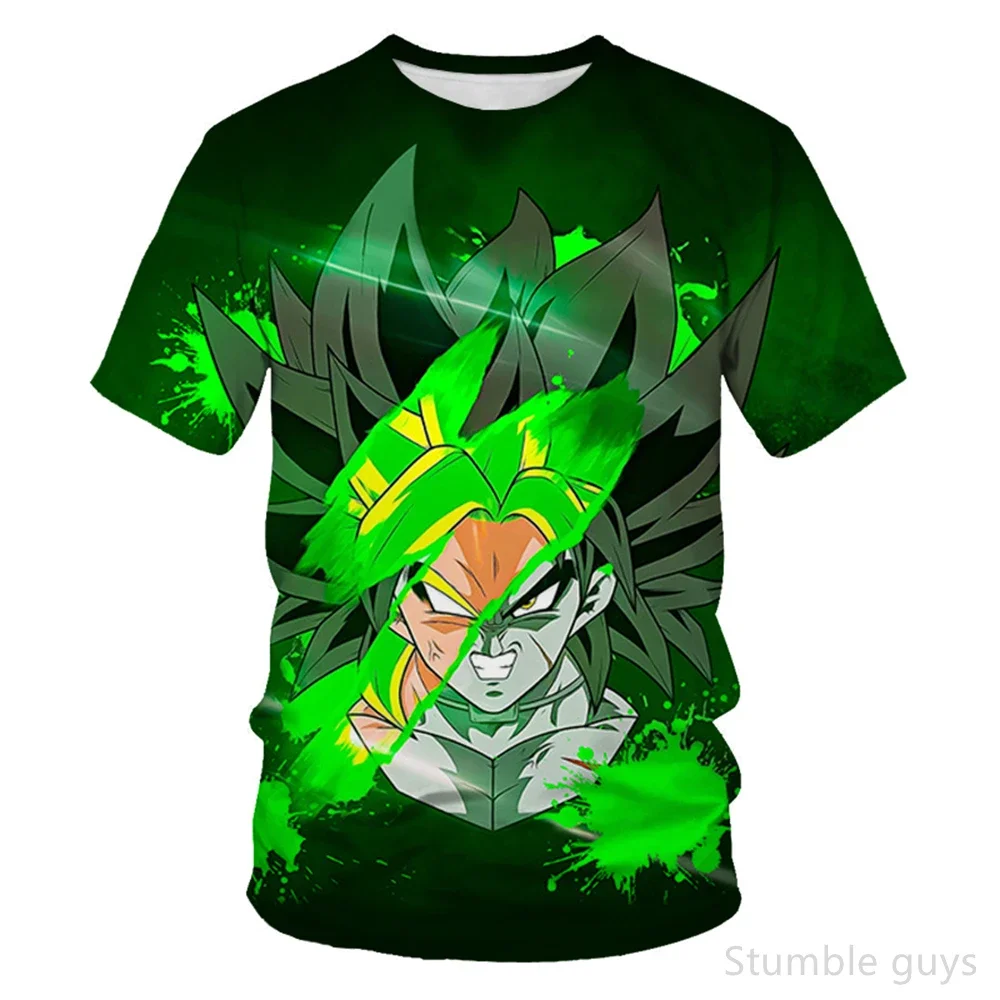 Dragon Ball Tshirt Kids Boys Girls Clothes Kakarot Kids T-Shirt Goku Super Saiyan Vegeta Fashion Streetwear Boys Girls